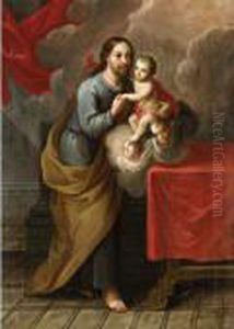 San Jose Con El Nino by Jose De Paez