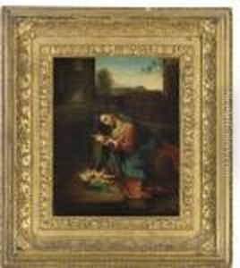 La Bella by Palma Vecchio (Jacopo Negretti)