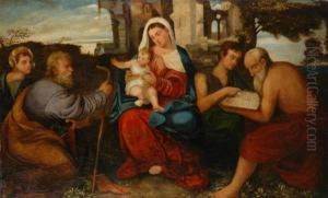 Untitled by Palma Vecchio (Jacopo Negretti)