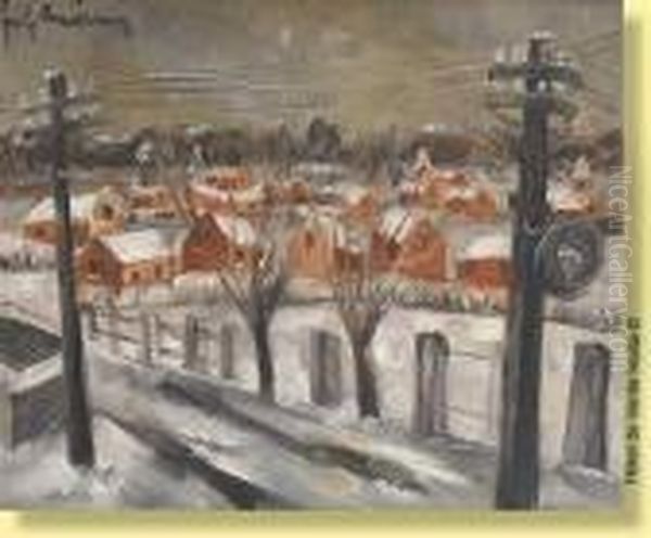 Paysage Rural Enneige - view 1