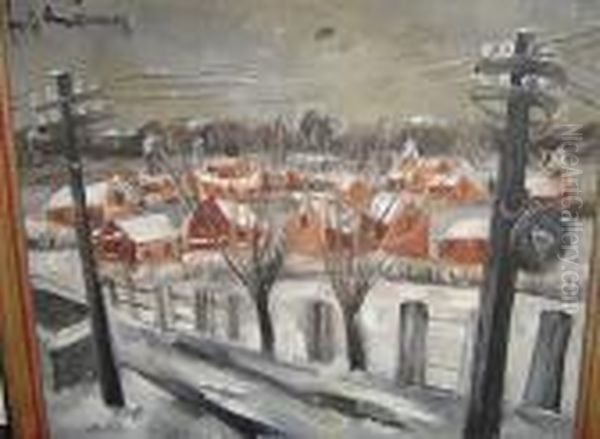 Village En Hiver - view 1