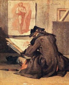 The 'Vinaigrette' by Jean-Baptiste-Simeon Chardin