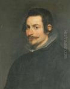 Portrait D'homme A La Fraise