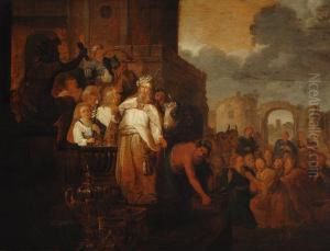 Saint Paul And Saint Barnabas In Lystra by Willem De Poorter