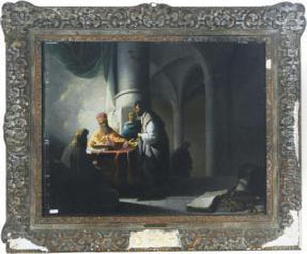 King Herod Receiving Judas - view 1