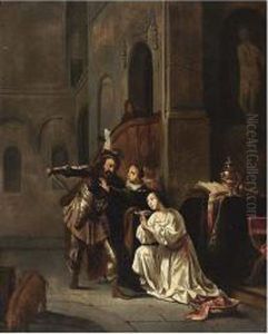 Odysseus And Circe by Willem De Poorter
