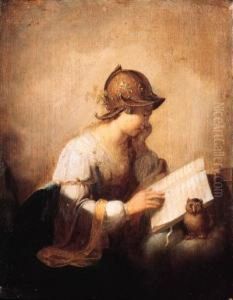 Minerva, The Goddess Of Wisdom And Knowledge by Willem De Poorter