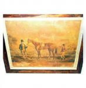 The Winner Of The Derby In 1851 by Alfred F. De Prades