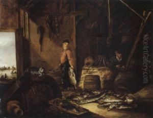 Beim Fischhandler