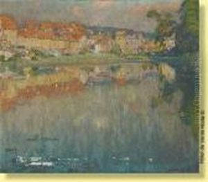 Reflets De La Maison Dans L'etang Reflets De La Maison Dans L'etang