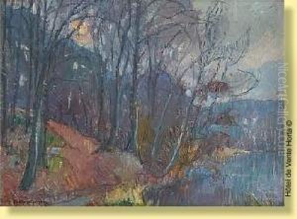 Crepuscule Sur L'etang - view 1