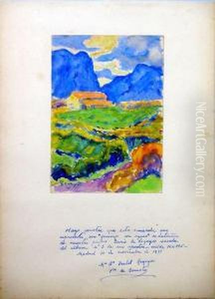 "paisaje Con Casas" - view 1