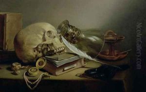A Vanitas Still Life by Pieter Claesz.