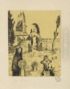 Cementerio by Dario de Regoyos y Valdes