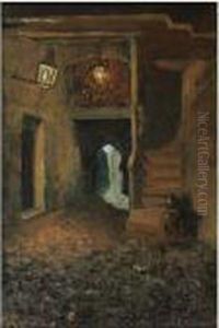 Rincon Arabe, Toledo (arab Corner, Toledo) by Dario de Regoyos y Valdes