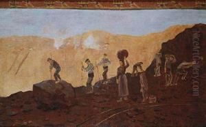 El Hierro. Cargadores (minas De Gallarta) C. 1899