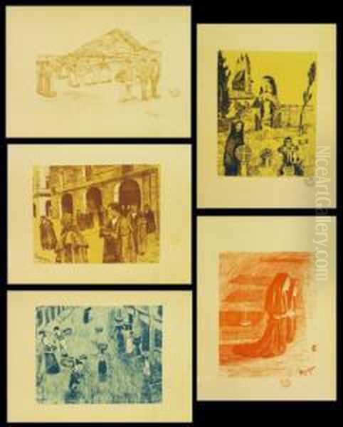 Escenas Costumbristas" (lote De 5 - view 1