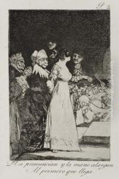 Two Aquatints With Etching - view 1