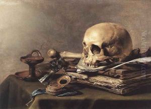 Vanitas Still-Life 1630 by Pieter Claesz.