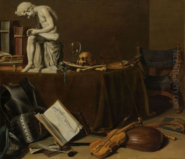 Vanitas Still Life with the Spinario - view 1