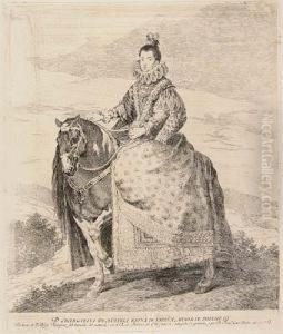 Margarita De Austria by Francisco Goya Fuendetodos