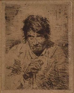 Un Mendiant by Francisco Goya Fuendetodos