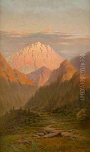 Mountains At Dawn - view 1