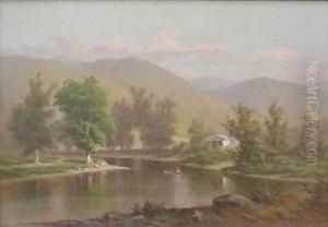 Figures On A Lake