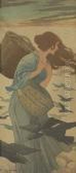 Jeune Fille A La Hotte - view 1