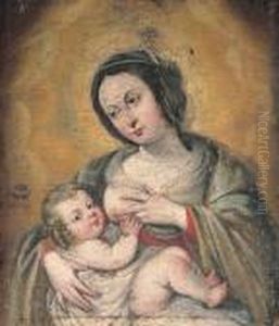 Madonna Col Bambino by Francesco Pacecco De Rosa