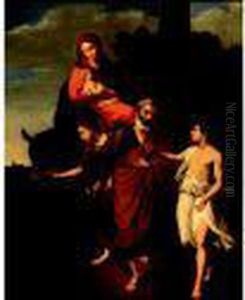 Flight Into Egypt by Francesco Pacecco De Rosa