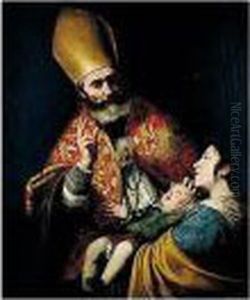 The Blessing Of Saint Blaise The Blessing Of Saint Blaise