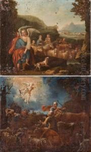 A) La Lotta Tra Giacobbe E L'angelo
B) L'annuncio Ai Pastori