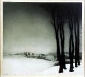 Paysage Hivernal by Valerius De Saedeleer