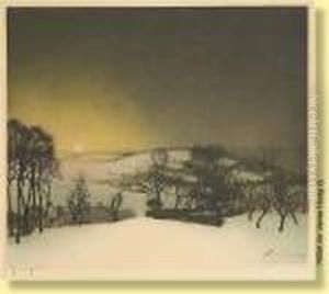 Paysage Enneige by Valerius De Saedeleer