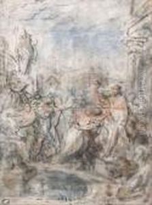 An Du Monde by Gabriel De Saint Aubin