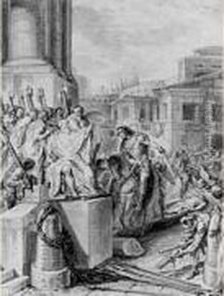 La Mort De Melius Qui Avait Forme Une Conspiration - view 1