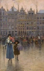 Mercato Di Fiori A Bruxelles