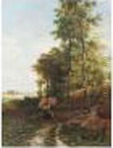 The Harvest by Edmond De Schampheleer