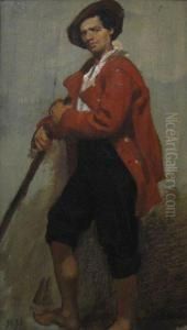 Berger Du Dauphine by Edmond De Schampheleer