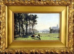 Etude Du Matin A Wetteren by Edmond De Schampheleer
