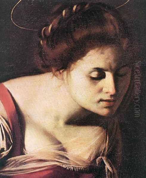 Madonna Palafrenieri (detail) 1606 - view 1