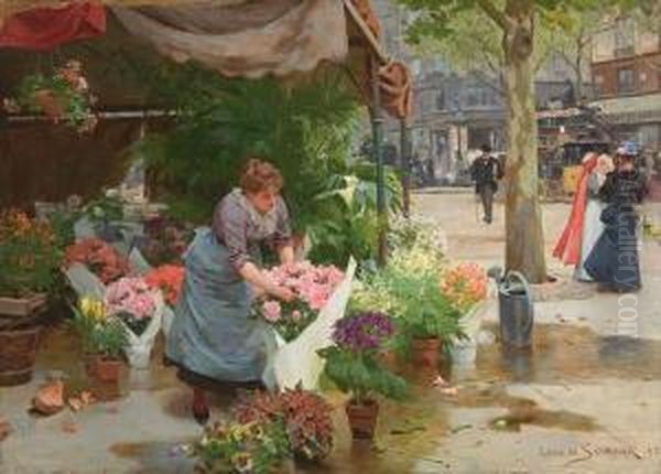 The Flower Market - view 1