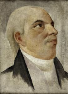 Estudo Para O Retrato De Pedro Jose Da Silva by Domingos Antonio de Sequeira