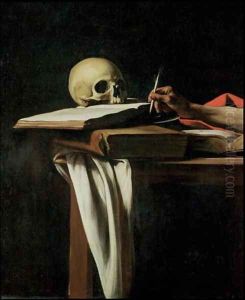 St. Jerome Writing, c.1604 (detail)