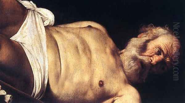The Crucifixion of Saint Peter (detail 2) 1600 - view 1