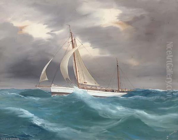 The R.d.y.c.'s Yawl
Ventura
In A Heavy Swell - view 1