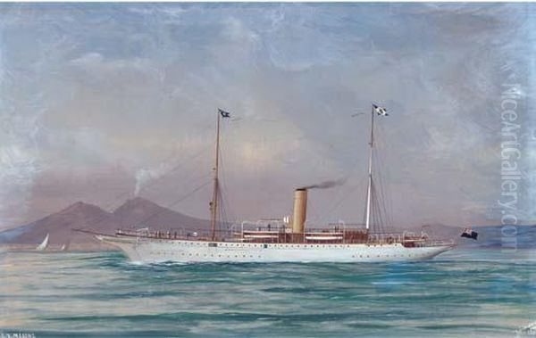 The Steam Yacht
Mekong
In The Mediterranean Off Naples - view 1