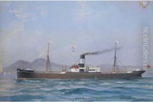 S.s. Nentmoor In Neapolitan Waters