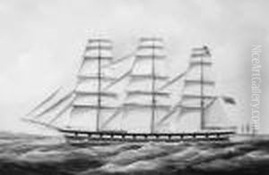 The Full-rigged Kirkcudbrightshire In Home Waters